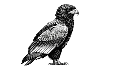 Bateleur in Tarangire National Park during a photographic safari in Tanzania
