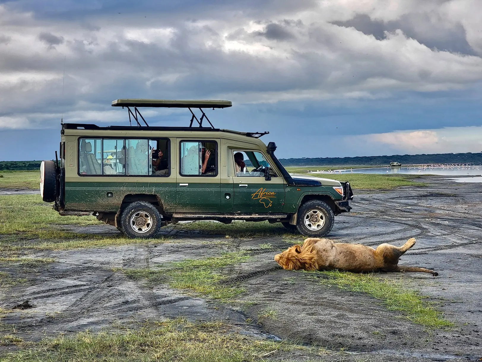 The open safari vehicle that Africa Photography is Ngorongoro crater
