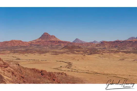 Photographic portfolio of Damaraland landscapes